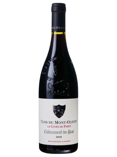 クロ デュ モン オリヴェ シャトーヌフ デュ パプ ルージュ ラ キュヴェ デュ パペ【フランス 赤ワイン なし 750ml 】