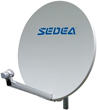 SEDEA 60 Composite Satellite Dish with LNB mounted.