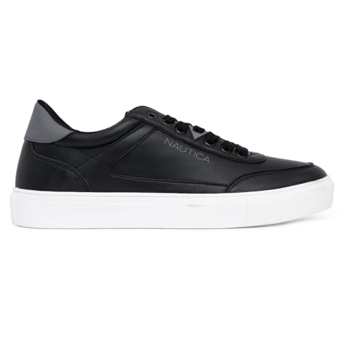 Image of Nautica Men's Casual Shoe, Classic Lace-Up Low Top Loafer, Fashion Sneaker - in Medium & Wide Width Sizes
