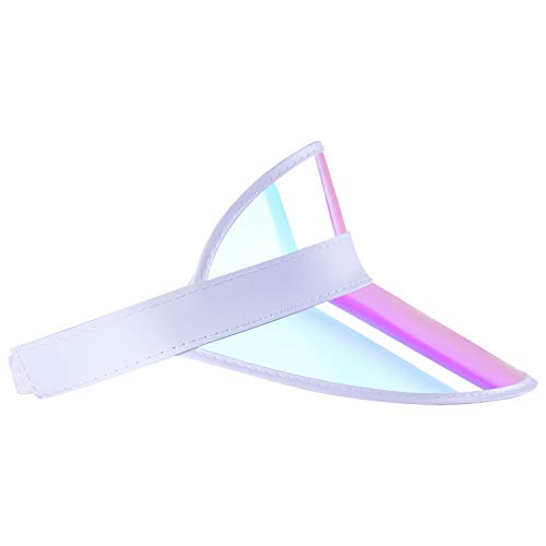 Visor-Sun-Hat Pvc-Plastic Protection - Wide Brim Outdoor For Summer #TOP1