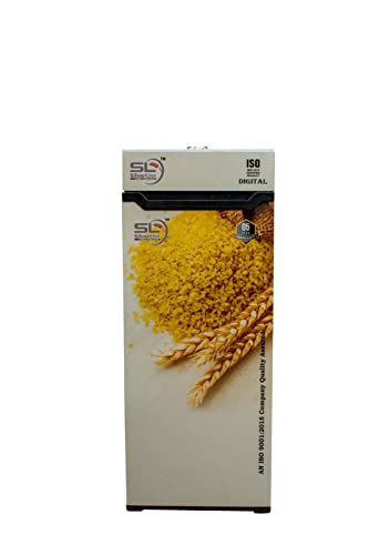 SILVARLINEAutomatic Domestic Flour Mill Machine, Atta Chakki, Aata Maker, Ghar Ghanti, Flour Mill for Home-Hexagon (Basil Leaves)