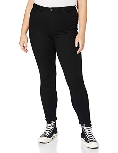 BOSS Women's SUPERSKINNY Crop 1.0 10232149 Jeans, Black, 2