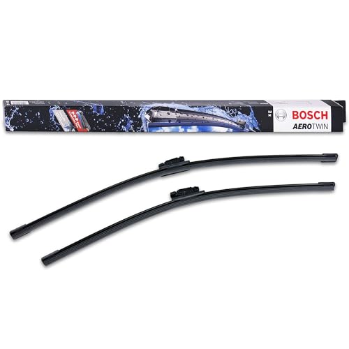 Image of BOSCH 3397014494 AeroTwin Wiper Blade Combo Pack - Set of 2 (24 inch & 20 inch) | Driver and Passenger Side Original Equipment Replacement Blades