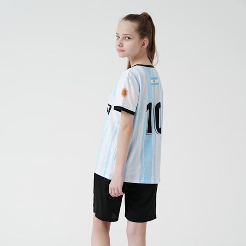 Image of Youth Soccer Jersey Boys Girls- Breathable Lightweight Football Training Shirt for Kids (Infant-Youth Sizes)