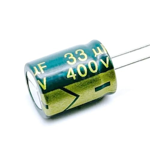 Condensateur 400V 33UF aluminium haute fréquence pour réparer un écran en panne