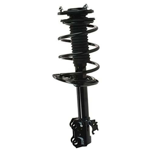 Image of TRQ Front and Rear Complete Strut Assembly & Shock Absorber Kit Complete Strut & Coil Spring Assembly Compatible with 2006-2008 Toyota RAV4