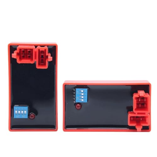 Boîtier CDI GY6 6 broches AC rouge allumeur haute performance pour moto