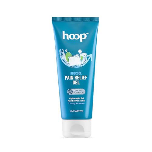 Image of hoop Pain Relief Gel | Ice Cooling Formula with Aloe Gel Base | 80g