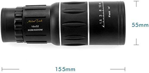 Monocular compacto BAK4 con zoom 16x HD miniatura 4