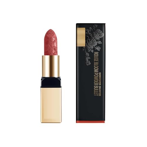 Rouge Bloom Powder Matte Bullet, High Impact matte finish, weightless & long-lasting up to 10hrs, infused with vita rose for smooth & moisturised lips, blurs lip lines - Nude Nectar, 4 g (Pack Of 1)