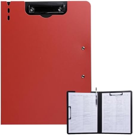 URbantin A4 Clipboard,5 Pack A4 Foldable Clipboards With Two Clips File Document Organiser,A4 - View #6