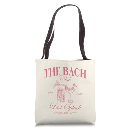 Bolso tote para despedida de soltera en la playa 'Last Splash' Bach Club 2025 miniatura 1