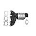nobrandname 641333 Federal/EPA Catalytic Converter - Direct Fit w/Integrated Manifold