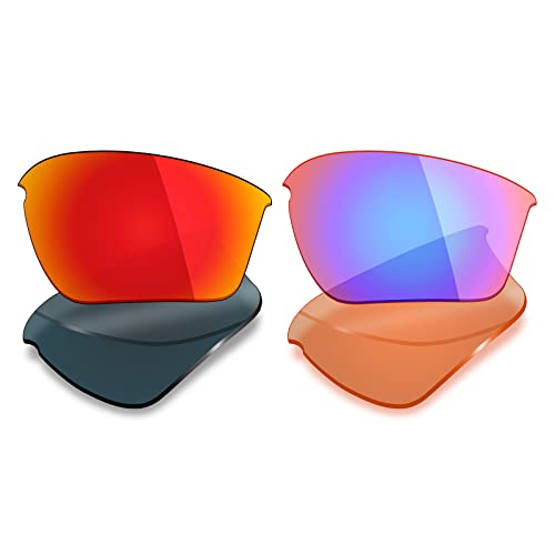 Image of Mryok 2 Pair Polarized Replacement Lenses for Oakley Half Jacket 2.0 XL Sunglass - Options
