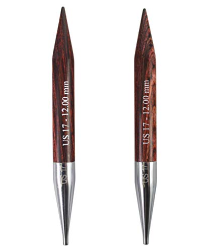 Knitter's Pride Dreamz Interchangeable 4.5 inch (11.5cm) Long Tip Knitting Needles Size US 17 (12.0mm) 200513