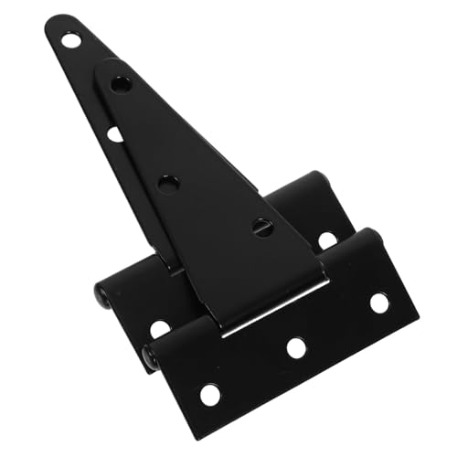 TOPPERFUN 重型ドア用延長型ヒンジ 高耐久鉄製木製ゲート用ヒンジ ガレージ 納屋扉対応 耐荷重強化設計