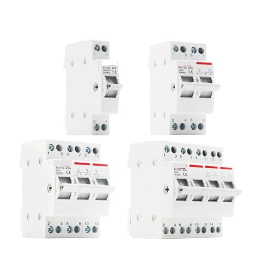 Interrupteur sectionneur manuel inverseur de source 3P 63A pour tableau - 2
