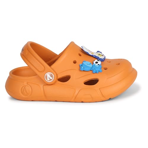 Image of Aqualite Kids Clog Shoes for Boys & Girls /Outdoor Sandals Clogs for Kids, Slingback Clog Shoes, Stylish Clogs for Kids