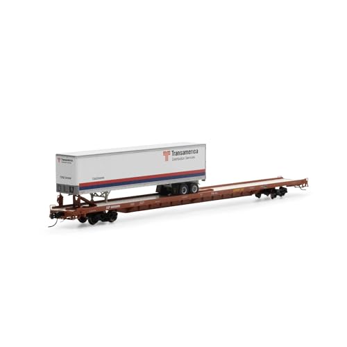 Athearn N F89-F Flat w/Trailer KCS #8580 ATHGN14367 N Rolling Stock