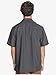 Quiksilver mens Centinela 4 Up Comfort Fit Pocket Collared Button Down Shirt, Black Centinella, Medium US