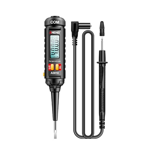 Image of 4000 Counts Pen Type Digital Multimeter, Voltage Tester with Non-Contact Auto-Ranging Recording and Monitoring Data, Resistance, Capacitance, Diode, Frequency, NCV, AC /DC Voltage Tester