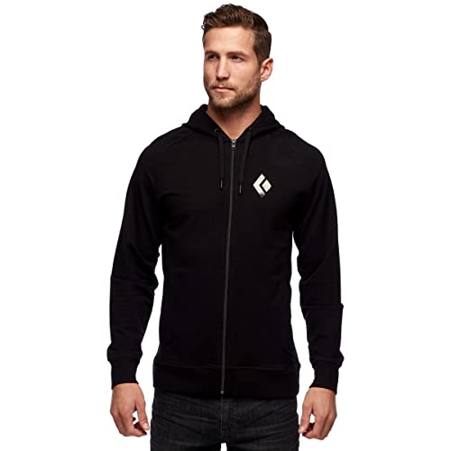 Black Diamond M CHALKED UP Hoody, Hombre; 0002 Black; M