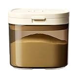 Formula Dispenser - Portable Magnetic Storage Box Container | Leakproof Travel Organizer for Shopping, Camping, Everyday Convenience, Milk Powder or Snacks Use, 4.8x4.25in