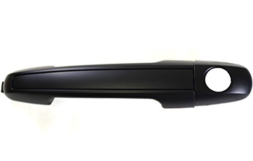 PT Auto Warehouse HY-3307P-FL - Outside Exterior Outer Door Handle, Primed Black - Driver Side Front