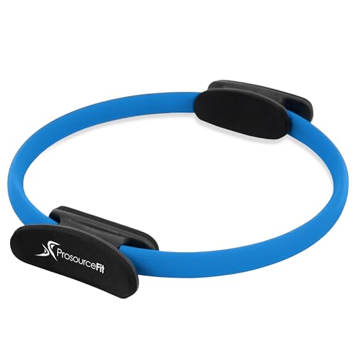 The ProsourceFit Resistance Ring enhances Pilates Workouts with Light Resistance to Help Tone and Strengthen Your Entire core and Body
