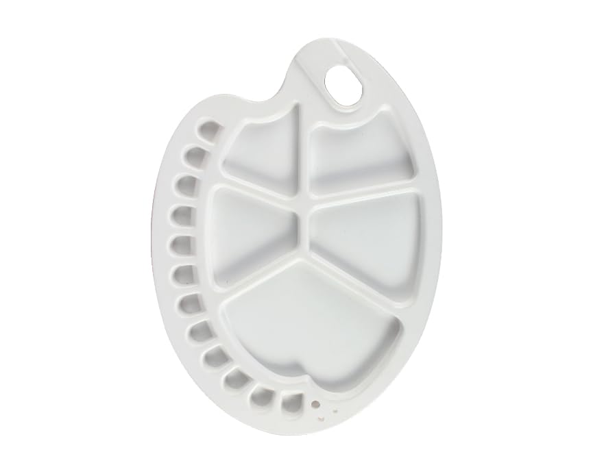 HS Oval (Kidney Shaped) 17 Well Plastic Palette-image-15