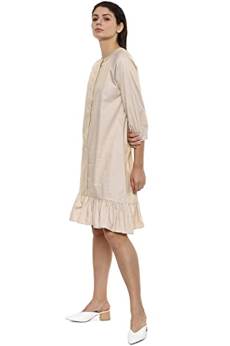 Image of Van Heusen Mirako Women Knee Length Dress