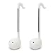 Otamatone [Japanese Edition] Japanese Electronic Musical Instrument Synthesizer by Cube / Maywa Denki from Japan, White [Set of 2]