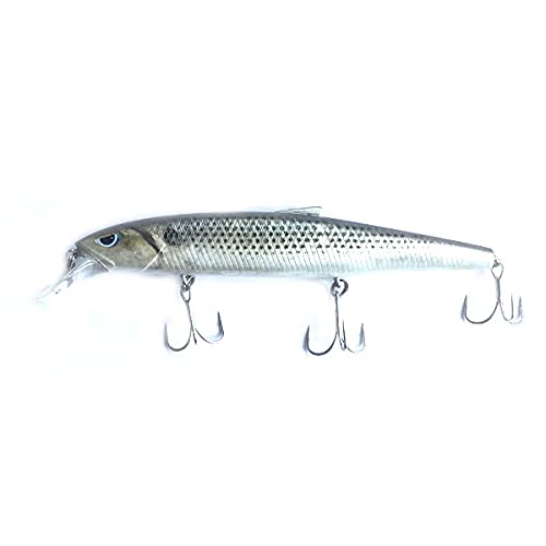 ブリブリイワシ アズーロ 128mm 21g フローティングミノー リアル生カラー [ コノシロ ] ルアー ミノー シーバス 青物 サゴシ 1枚目