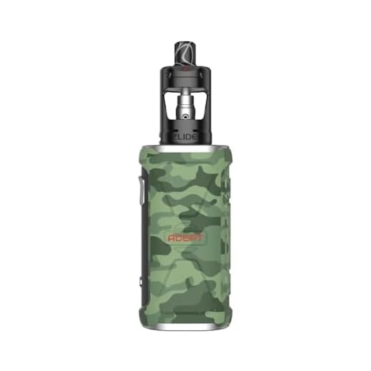 INNOKIN Adept Zlide Vaping Kit, Waterproof, IP67, Equipped with Zlide Tank, Z Coil Compatible, Long Lasting Battery, E Cigarettes, E Cig, Starter Kit, Innokin Vaping, No Nicotine (Forest Camo)