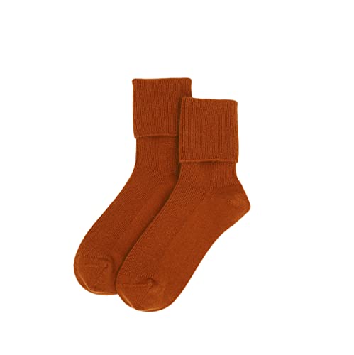 Image of 100% Pure Cashmere Women Ladies Men Sleep Bed Outdoor Socks, Made in Inner Mongolian