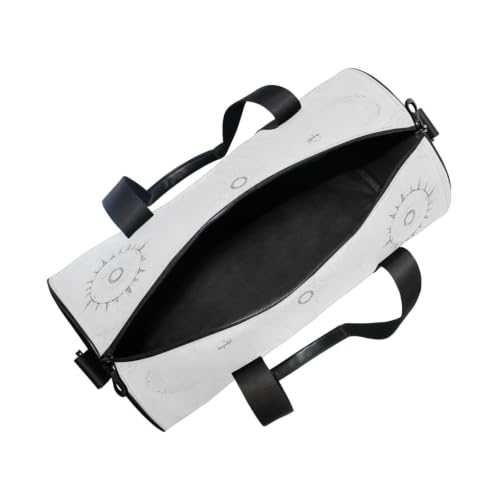 Bolsa de deporte para hombres y mujeres con compartimento interno y diseño Leo 5