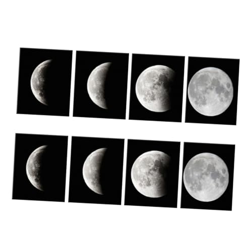 Affiches Abstraites Lune Alipis Noir et Blanc au Design Graphique Premium