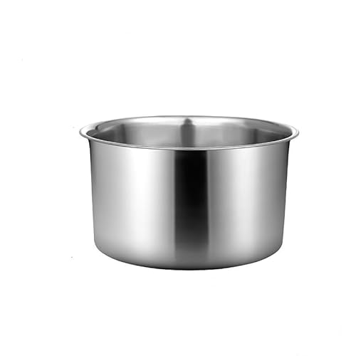 ステンレスボール ステンレスボウル ミキシングボウル 調理器具 深型 ボウル 蓋付き 大容量 耐熱 防錆 サラダボウル 大きい サラダ 乾物 米とぎ万能ボウル 調理・製菓道具 ステンレス製 料理用 キッチン用品 Pazzfre (カバーなし,24cm)