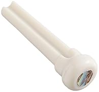 GraphTech Tusq - Presentation Style Bridge Pins PP-1000-00 - Pack of 6 pces 4mm White/Paua Dot TUSQ delivers the optimum frequencies from the strings to the guitar top, producing richer and fuller tone. Guitar makers and players agree... acoustic gui...