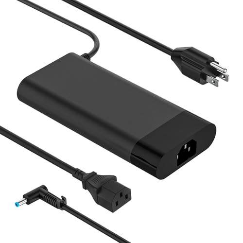 Chargeur HP OMEN 15 17 portable 200W robuste avec composants durables de haute qualité