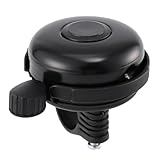 SUPVOX 1 Juego Campana De Bicicleta Montar Campana para Bicicleta Ciclismo Montaña Campanero Bicicletas Carretera Bicicleta Carretera Bicicleta De Mano Campanas Black 2 Piezas