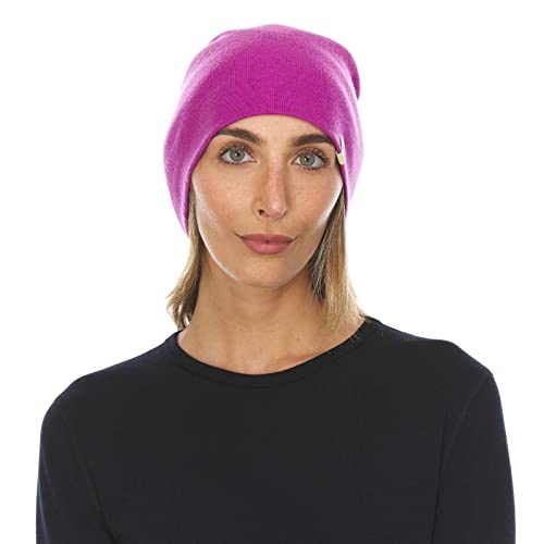 Image of 100% Merino Wool Ridge Cuff Beanie - Unisex Warm Winter Hat