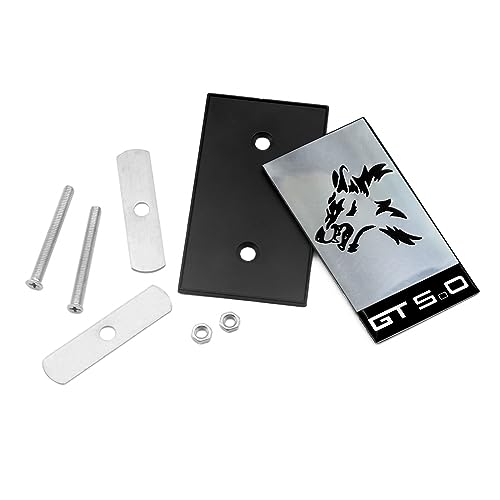 Image of 1PC New Styling Custom Silver Coyote Wolf Head Pattern for Car Metal Chrome Front Grille Grill Metal Badge Hood Emblem Icon