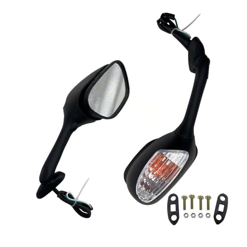 Espejos retrovisores motocicleta con cristal antirreflejo para GSXR 600 750 1000 K5 K6 K7 K8