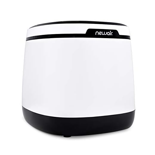 NewAir Portable Ice Maker 50 lb. Daily - Countertop Modern Design - Bullet Shaped Ice - AI-250W - Black & White