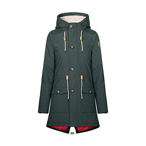 Preisvergleich Produktbild derbe Festland Friese Winter Winterjacke Damen, Dunkelgrün, 44