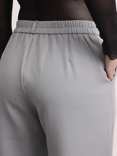 Image of Urbano Fashion Women's Loose Baggy Fit Solid Korean Pants Stretchable
