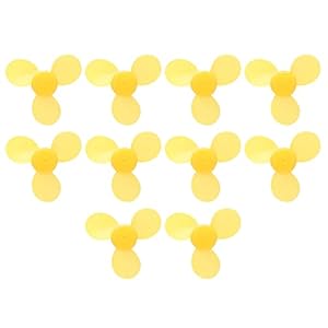 10 Stks Speelgoed Propeller, 3 Bladen Propeller, Speelgoed Fan Blade Plastic Propeller, DIY Model Propeller voor Mini…