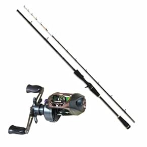 新品❗️ ライトゲームロッド　リール　セット　6:4調子　五目釣り　落とし込み竿 新品 ライトゲームロッド リール セット 6:4調子 五目釣り