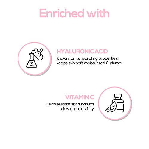 RENEE Glowscreen Spf 50 Sunscreen Spray - 50ml, Pa++++ for Uva & Uvb Protection, Enriched With Hyaluronic Acid & Vitamin C| Lightweight, Non Greasy, Quick Absorbing With No White Cast